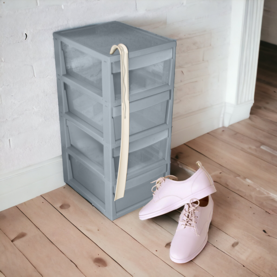 Рожок для обуви Spaceo 60 см пластик цвет бежево-серый