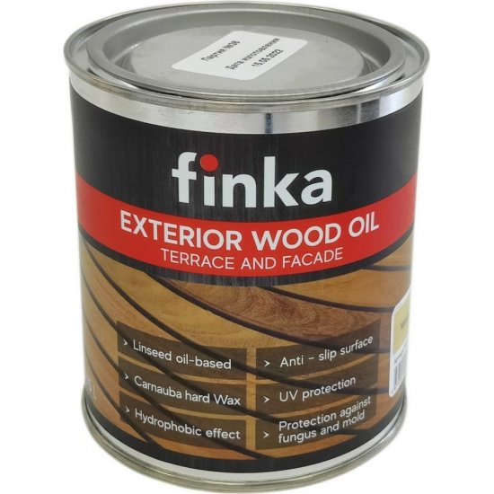 Масло для террас и фасадов Finka Exterior Wood Oil Мerbau