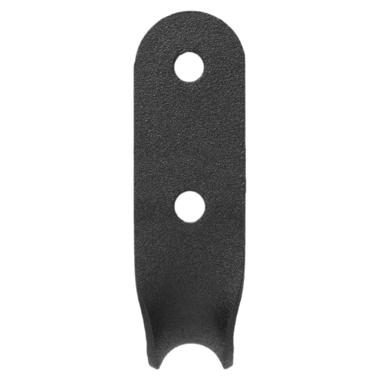 Вешалка настенная №7 1 крючок цвет черный