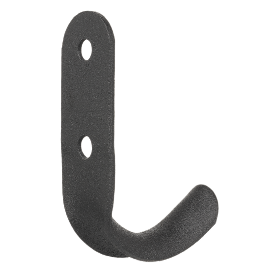 Вешалка настенная №7 1 крючок цвет черный