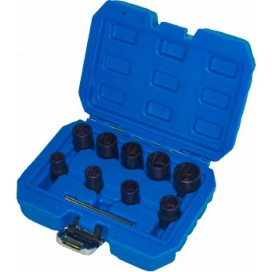 Набор головок для поврежденных болтов и гаек VERTUL VR50927A