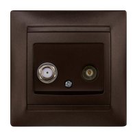 Розетка TV TDM ELECTRIC Лама