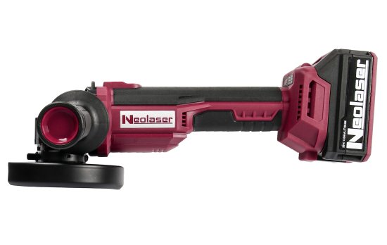 УШМ аккумуляторная бесщеточная Neolaser ACCUM2, 20 В Li-ion 2x4 Ач, 125 мм