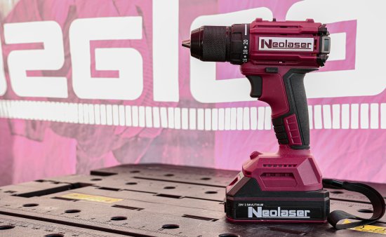 Дрель-шуруповерт аккумуляторная бесщеточная Neolaser NCDB-63, 20 В Li-ion 2x4 Ач