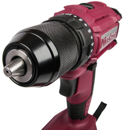 Дрель-шуруповерт аккумуляторная бесщеточная Neolaser NCDB-63, 20 В Li-ion 2x4 Ач