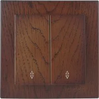 Проходной выключатель Nilson Touran wood
