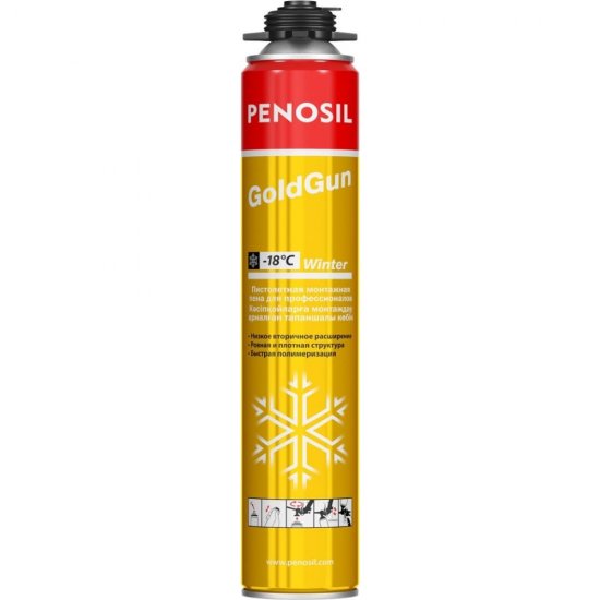 Зимняя монтажная пена Penosil Goldgun Профи