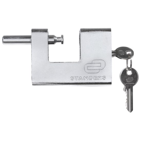 Замок с автоматическим запиранием стальное покрытие 90 мм чугун