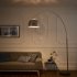 Торшер Inspire «New Sofa» цвет металл/чёрный