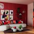 Торшер Inspire «New Sofa» цвет металл/чёрный