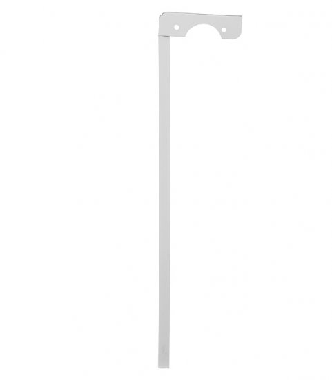 Экран декоративный металлический Evecs ДМЭР 610х590 мм белый 6-ти секционный