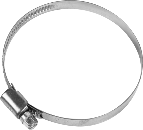 Хомут червячный W2 60x80 мм