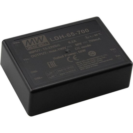 Модульный преобразователь Mean Well LDH-65-700 DC-DC