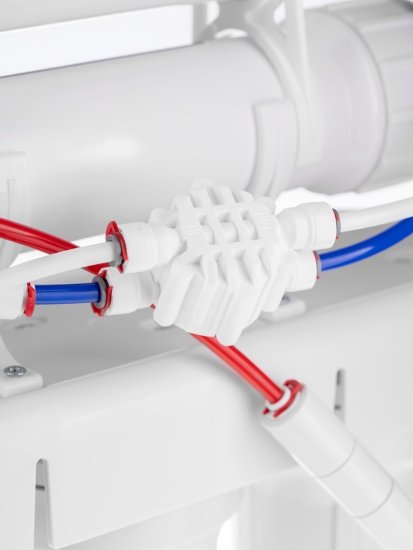 Система обратного осмоса Гейзер Престиж 5 ступеней бак 12 л кран в комплекте