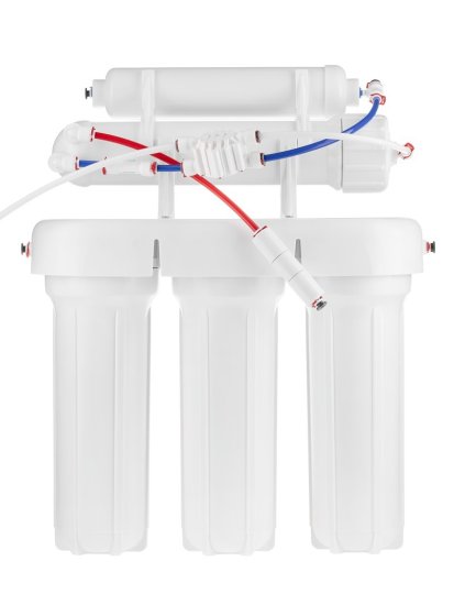 Система обратного осмоса Гейзер Престиж 5 ступеней бак 12 л кран в комплекте