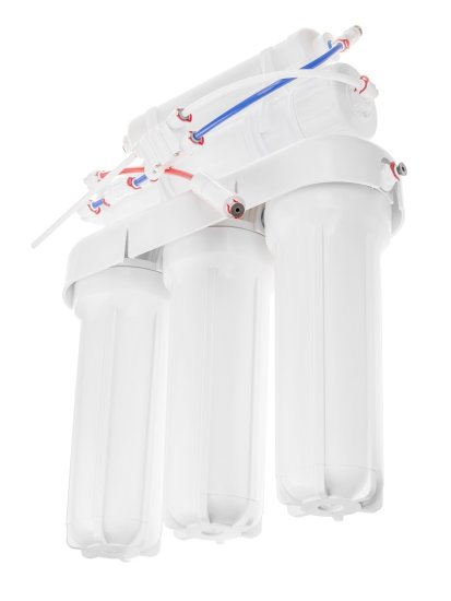 Система обратного осмоса Гейзер Престиж 5 ступеней бак 12 л кран в комплекте