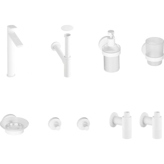 Высокий смеситель для накладной раковины Wellsee ICON! for life