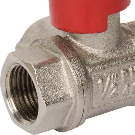 Кран трехходовой Т-образный Valtec DN16 PN40 1/2