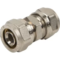 Муфта Valtec 16x16 мм латунь VTM.303