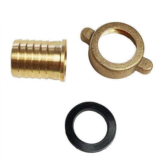 Штуцер для шланга BOUTTE с накидной гайкой 3/4 x 19 мм