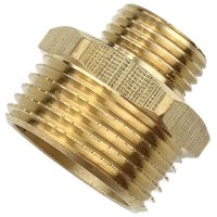 Муфта переходная 1 x 1/2 дюйма BOUTTE наружная-наружная резьба