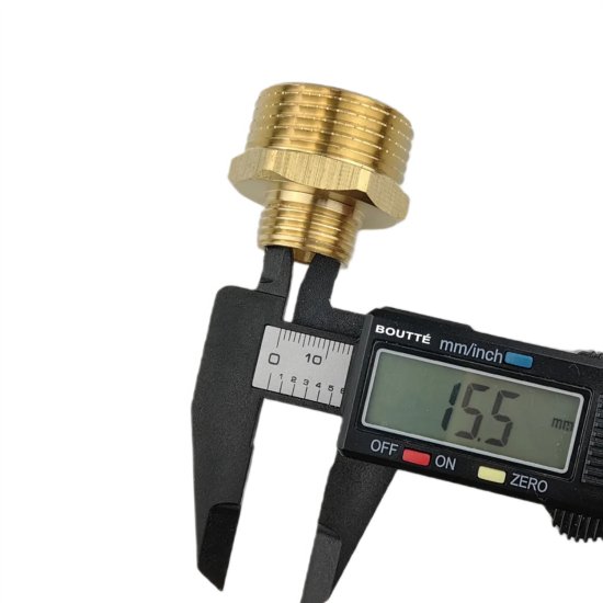 Муфта переходная 1 x 1/2 дюйма BOUTTE наружная-наружная резьба