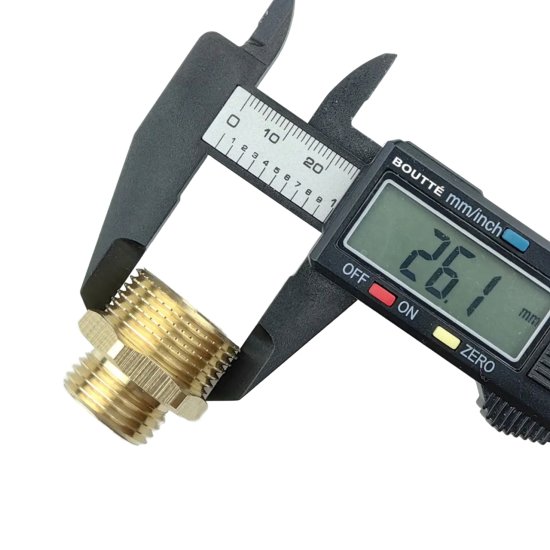 Муфта переходная 3/4 x 1/2 дюйма BOUTTE наружная-наружная резьба