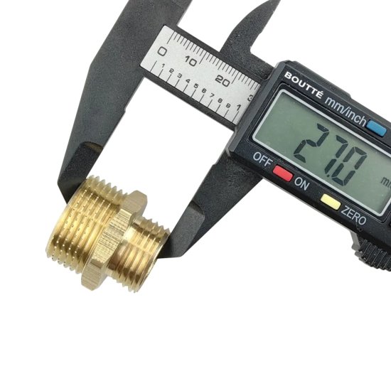 Муфта переходная 3/4 x 1/2 дюйма BOUTTE наружная-наружная резьба