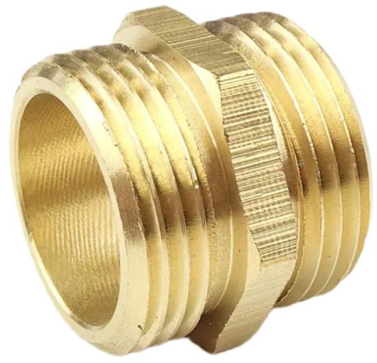 Муфта переходная 3/4 дюйма наружная-наружная резьба