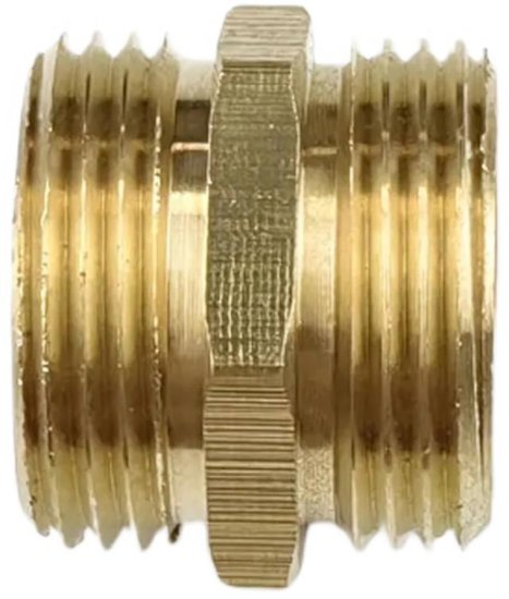 Муфта переходная 3/4 дюйма наружная-наружная резьба