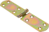 Петля французская Gah Alberts 35x160 мм сталь цвет жёлтый