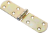 Петля французская Gah Alberts 35x135 мм сталь цвет жёлтый