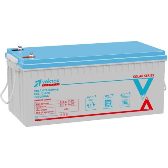 Аккумуляторная батарея Vektor Energy GEL 12-200