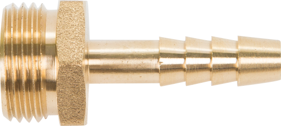 Штуцер для шланга BOUTTE 3/8 дюйма x 6 мм. наружная резьба