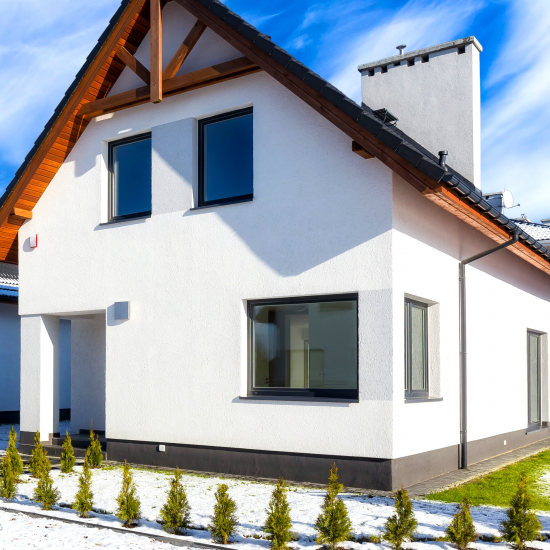 Краска фасадная Радуга Экстра матовая цвет белый база А 9 л