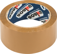 Лента упаковочная Unibob 600 48 мм х 66 м 45 мкм цвет тёмный