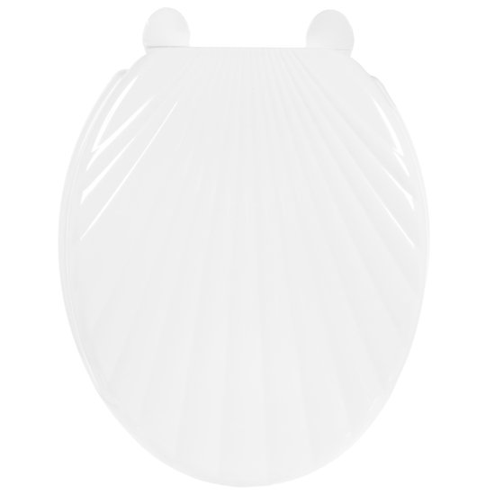 Сиденье для унитаза Orio ракушка цвет белый