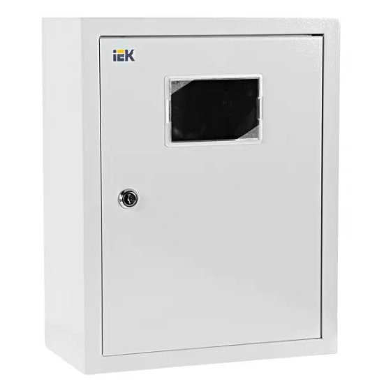 Щит распределительный навесной IEK Home ЩУРН-1/12зо-1 36 УХЛ3 12 модулей IP31 металл