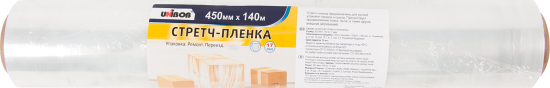 Стретч-пленка Unibob 450Мм х 140М толщина 17 мкм
