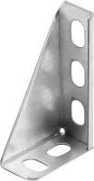 Кронштейн мебельный серый 100x30x2