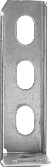 Кронштейн мебельный серый 100x30x2