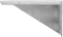 Кронштейн мебельный серый 100x30x2
