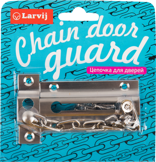 Цепочки дверные 60x110 мм цвет никель