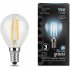 Лампа Gauss LED Filament Шар