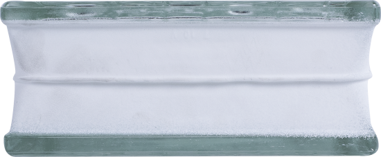 Стеклоблок Богема Губка бесцветный