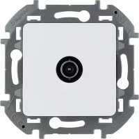 Проходная розетка TV Legrand INSPIRIA
