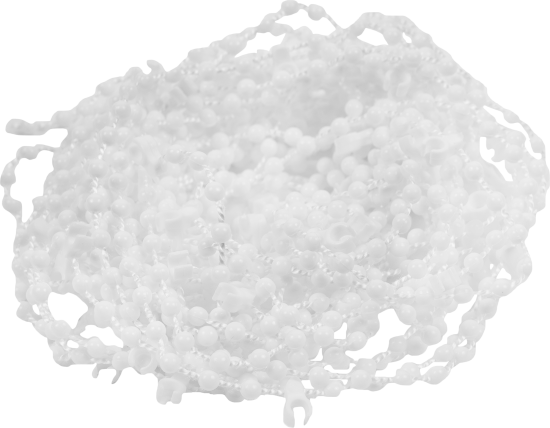 Цепь для вертикальных жалюзи Уют 7м пластик цвет белый