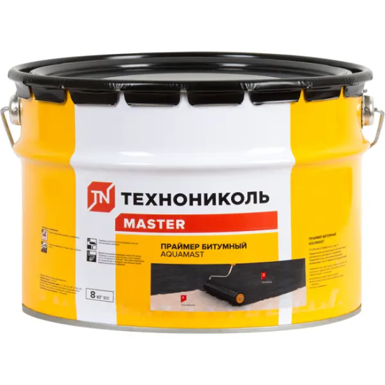 Праймер битумный Технониколь AquaMast 8 кг 10 л