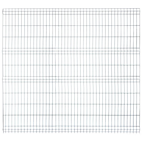 3D панель для забора Grand Line Light 2.5x2.03 м оцинкованный