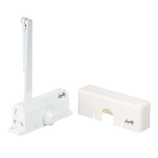 Доводчик дверной Lavelly (25-45 кг) белый
